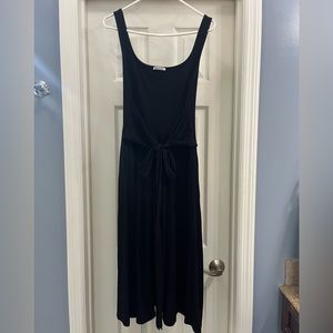 Reformation tie waist dress